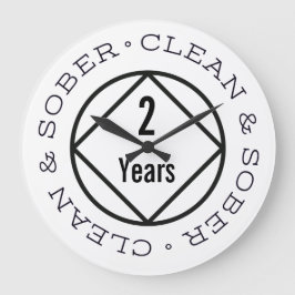 カスタマイズ可能なNAリカバリ任意のクリーンな時間を選択 ラージ壁時計