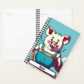 カスタマイズ可能なNametagで農家プランナーをポーキー プランナー手帳 (ディスプレー)