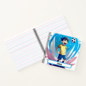 カスタマイズ可能なNametagを備えたキッカーノートブック ノートブック (内部)