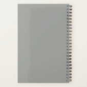 カスタマイズ可能なNametagを持つリトルバレエプランナー プランナー手帳 (裏面)