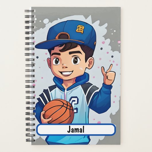 カスタマイズ可能なNametagを持つリトルバレエプランナー プランナー手帳 (正面)