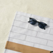 カスタマイズ可能なNetballユニフォーム ビーチタオル (インサイチュ)