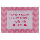 カスタマイズ可能なNonnaの台所 カッティングボード (正面)