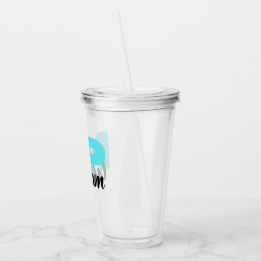 カスタマイズ可能なNPナース開業医の卒業ギフト アクリルタンブラー (左)