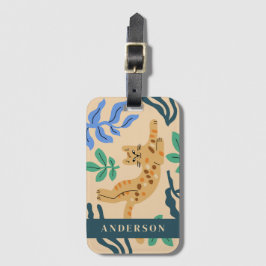 カスタマイズ可能なOcelot CatおよびMatisse離れの ラゲッジタグ