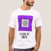 カスタマイズ可能なOpen Locker Frame Purple Tシャツ (正面)