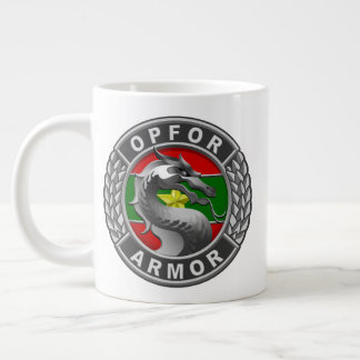カスタマイズ可能なOPFOR Armor ジャンボコーヒーマグカップ