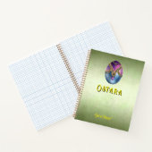 カスタマイズ可能なOstara春Equinoxノートブック ノートブック (内部)