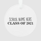 カスタマイズ可能なOTAオーナメント オーナメント (裏面)