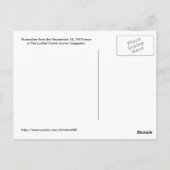 カスタマイズ可能なParisファッション1910ポストカード ポストカード (裏面)