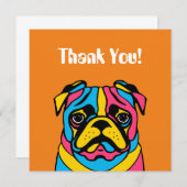 カスタマイズ可能なPug (正面/裏面)