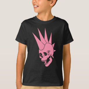 カスタマイズ可能なPunkスカルバージョン2 Tシャツ