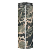 カスタマイズ可能なPythonヘビプリントカップ タンブラー (裏面)