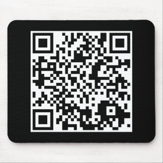カスタマイズ可能なQRコード マウスパッド