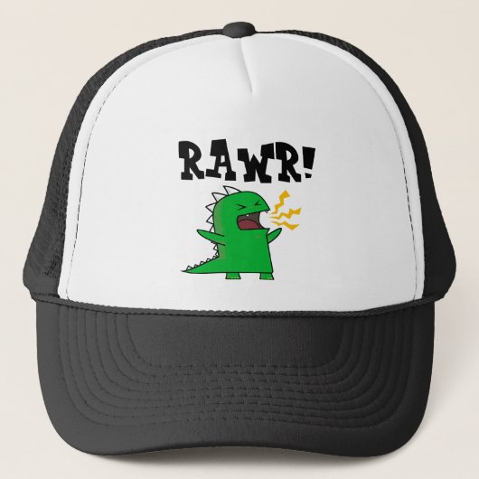 カスタマイズ可能なRAWRディーノ-! キャップ (正面)