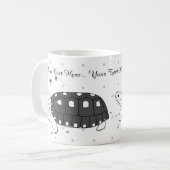 カスタマイズ可能なRedfootのカメのマグ コーヒーマグカップ (正面左)