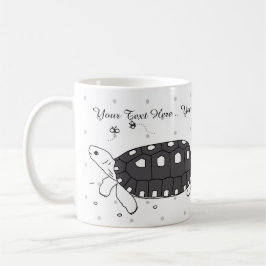 カスタマイズ可能なRedfootのカメのマグ コーヒーマグカップ