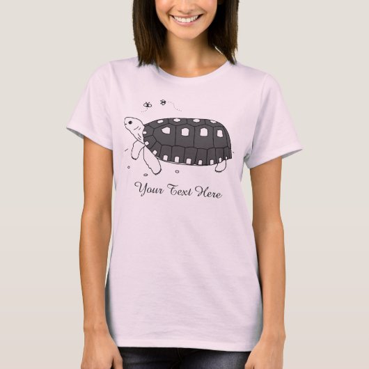 カスタマイズ可能なRedfootのカメのワイシャツ Tシャツ (正面)