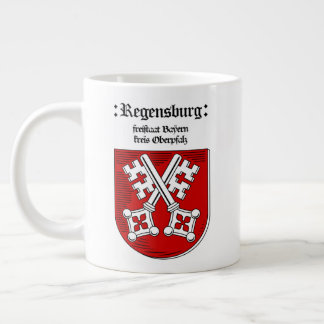 カスタマイズ可能なRegensburg Freistaat 20oz ジャンボコーヒーマグカップ