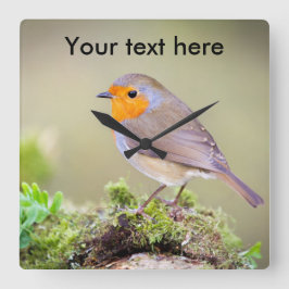 カスタマイズ可能なRobinクロック独自の文字を追加 スクエア壁時計