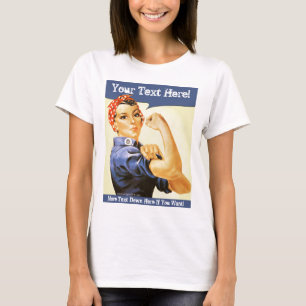 カスタマイズ可能なRosieのリベッター完全に Tシャツ
