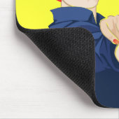 カスタマイズ可能なRosie Riveter マウスパッド (コーナー)