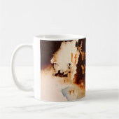 カスタマイズ可能なRust Artカッコいいおもしろいユニーク コーヒーマグカップ (左)