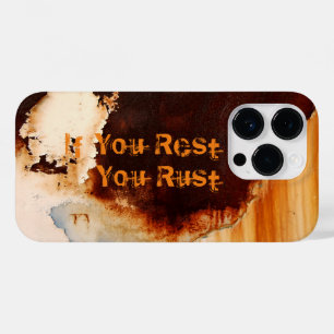 カスタマイズ可能なRust Artカッコいいおもしろいユニーク Case-Mate iPhone 14 Proケース