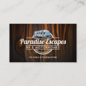 カスタマイズ可能なRVモーターホームキャンパーの名刺 名刺 (正面)