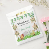 カスタマイズ可能なSafari誕生日パーティー フェイバーバッグ (封をした状態)