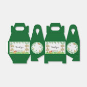 カスタマイズ可能なSafari誕生日パーティー フェイバーボックス (折り畳みなし)