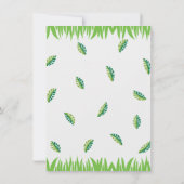 カスタマイズ可能なSafari誕生日パーティー 招待状 (裏面)