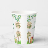 カスタマイズ可能なSafari誕生日パーティー 紙コップ (右)