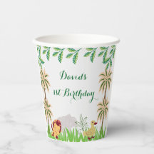 カスタマイズ可能なSafari誕生日パーティー