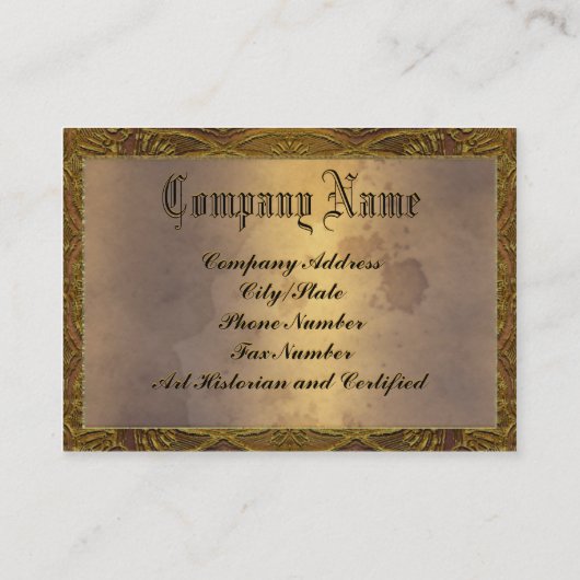 カスタマイズ可能なSarashireの黒檀 名刺 (裏面)