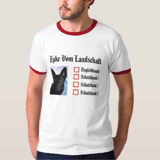 カスタマイズ可能なSchHの成績表 Tシャツ