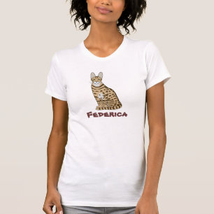 カスタマイズ可能なSerengeti猫の品種 Tシャツ