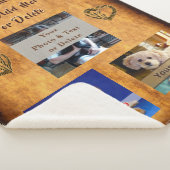 カスタマイズ可能なSherpaのフリースの写真毛布、十分に シェルパブランケット (3/4)