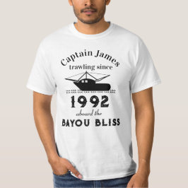 カスタマイズ可能なShrimper's Tシャツ