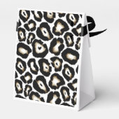 カスタマイズ可能なSnow Leopardプリント特典ボックス フェイバーボックス (裏面サイド)