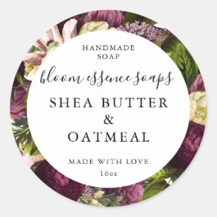 カスタマイズ可能なSoapスタンプ ラウンドシール