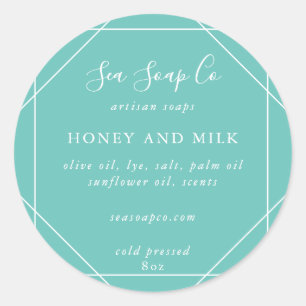 カスタマイズ可能なSoapスタンプ ラウンドシール