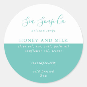 カスタマイズ可能なSoapスタンプ ラウンドシール