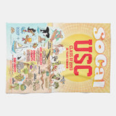 カスタマイズ可能なSoCal キッチンタオル (横)