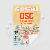 カスタマイズ可能なSoCal ゴルフタオル (インサイチュ)