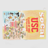 カスタマイズ可能なSoCal ゴルフタオル (横)