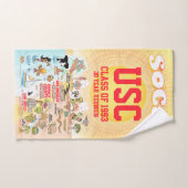 カスタマイズ可能なSoCal ハンドタオル (ハンドタオル)