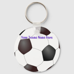 カスタマイズ可能なSoccerballのチームキーホルダー キーホルダー