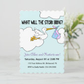 カスタマイズ可能なStork Briningとは 招待状 (スタンド正面)