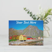 カスタマイズ可能なSvolvaer、ノルウェーカード (スタンド正面)